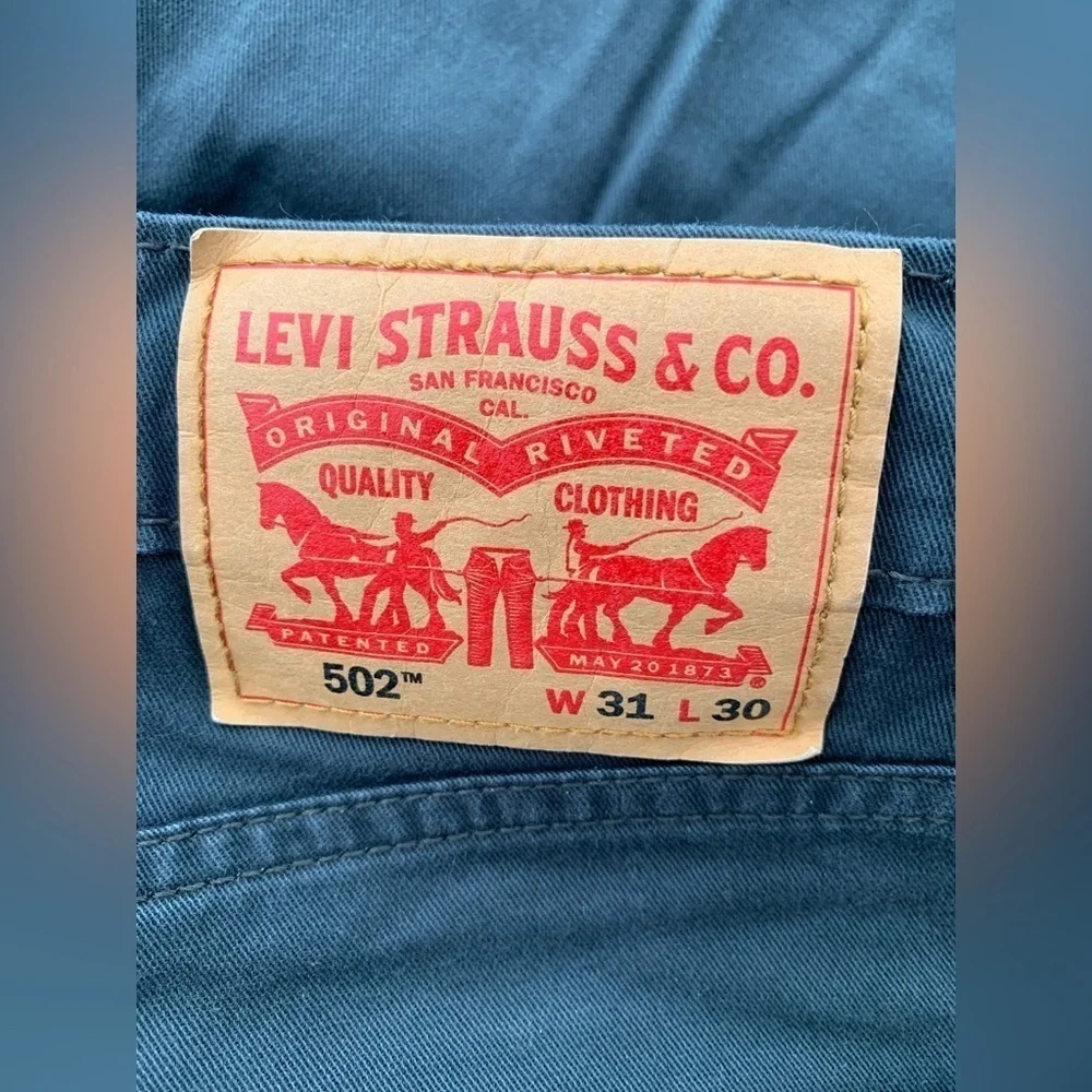 Levi’s Men 502 jeans dark grey